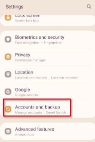 how to add email account to android