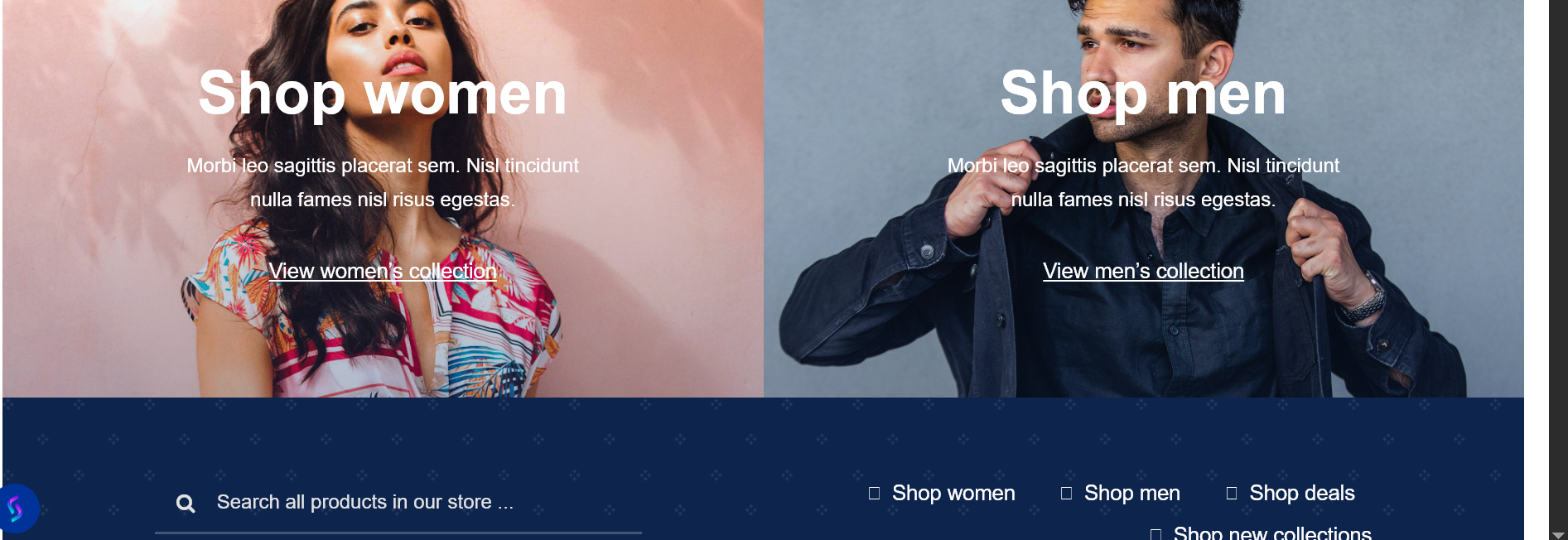 Fashion Online Store Demo